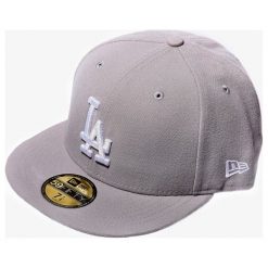 New Era Czapka Mlb Basic La Dodgers , szary, rozmiar 7. Szare czapki i kapelusze damskie New Era, bez wzorów, z materiału, klasyczne. W wyprzedaży za 99.99 zł.