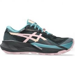 Buty do biegania damskie Asics Trabuco 14. Czarne obuwie sportowe damskie Asics, bez wzorów, do biegania. Za 1,076.00 zł.