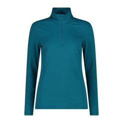 Golf damska turystyczne CMP 30L1086. Zielone bluzy sportowe damskie CMP, l, bez wzorów, bez kaptura, na golfa. W wyprzedaży za 150.55 zł.