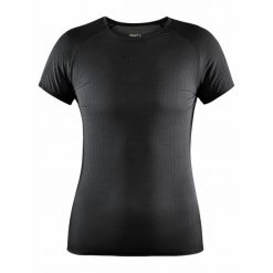 Koszulka damska Craft Pro Dry Nanoweight. Czarne t-shirty damskie Craft, l, bez wzorów, z materiału, bez kołnierzyka. Za 226.75 zł.