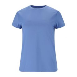 Damski jersey Athlecia Almi. Niebieskie koszulki sportowe damskie Endurance, bez wzorów, z jersey, bez kołnierzyka, bez ramiączek, do biegania. Za 137.50 zł.