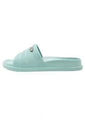 Damskie kapcie kąpielowe Beco Easywalk | Aqua/turkus. Niebieskie kapcie damskie Beco, bez wzorów, z materiału. Za 203.99 zł.