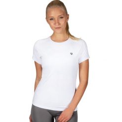 Koszulka treningowa damska Morotai Performance Basic. Białe koszulki sportowe damskie MOROTAI, xl, bez wzorów, z elastanu, bez kołnierzyka, bez ramiączek. W wyprzedaży za 64.00 zł.