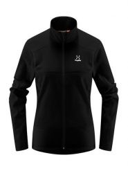 Haglöfs Polar Buteo 605074 Czarny Active Fit. Czarne bluzy sportowe damskie Haglöfs, l, bez wzorów, z polaru, bez kaptura. Za 289.00 zł.