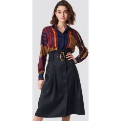 NA-KD Trend Spódnica midi z zakładkami - Black. Spódnice damskie marki NA-KD Trend. Za 161.95 zł.