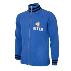 Kurtka piłkarska retro dla dorosłych FC Internazionale 1960-68 - Niebieska. Niebieskie kurtki męskie COPA FOOTBALL, xl, bez wzorów, retro, bez kaptura. Za 426.11 zł.