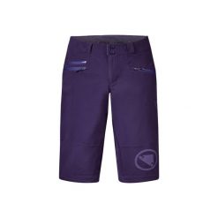 Damskie spodenki Singletrack Endura FIOLETOWE. Fioletowe szorty damskie ENDURA, bez wzorów. Za 433.60 zł.