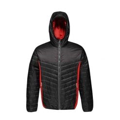 Kurtka Ocieplana Męska Lake Placid. Czarne kurtki męskie Regatta, m, bez wzorów, z puchu, trekkingowe. Za 183.99 zł.