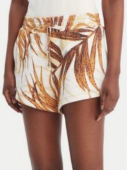 Just Cavalli Szorty sportowe 80PADE02 CF100 Biały Regular Fit. Białe szorty sportowe damskie Just Cavalli, m, bez wzorów, z bawełny, sportowe. Za 669.99 zł.