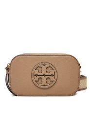 Tory Burch Torebka 171955 Beżowy. Brązowe listonoszki damskie Tory Burch, bez wzorów, ze skóry, bez dodatków. Za 1,489.00 zł.