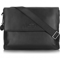Torba na laptopa. Czarne torby na laptopa damskie Wittchen, bez wzorów, ze skóry. W wyprzedaży za 799.90 zł.