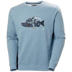 Bawełniana bluza z kapturem Helly Hansen f2f organic. Niebieskie bluzy męskie Helly Hansen, m, bez wzorów, z bawełny, z kapturem. Za 309.50 zł.
