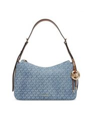 MICHAEL Michael Kors Torebka Nolita 30S6GY5L2C Niebieski. Niebieskie torebki do ręki damskie MICHAEL Michael Kors, bez wzorów, z materiału, bez dodatków. Za 1,469.00 zł.