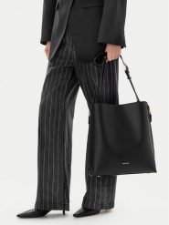 Gino Rossi Torebka WEN-3 Czarny. Czarne torebki do ręki damskie Gino Rossi, bez wzorów, bez dodatków. Za 329.99 zł.