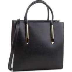 Torebka KAZAR - Lexie 36315-01-00 Black. Czarne torebki do ręki damskie Kazar, w paski, ze skóry. Za 849.00 zł.