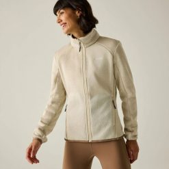 Bluza Polarowa Damska Pełen Suwak Newhill. Brązowe bluzy damskie Regatta, na zimę, xl, bez wzorów, z dzianiny, bez kaptura. Za 196.99 zł.