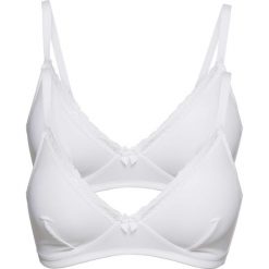 Biustonosz bez fiszbinów (2 szt.) bonprix biały. Biustonosze marki bonprix. Za 39.98 zł.