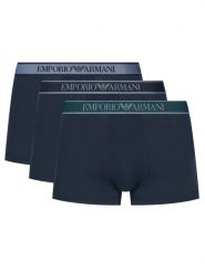 Emporio Armani Underwear Komplet 3 par bokserek EM000259 AF10779 MB254 Granatowy. Niebieskie bokserki męskie Emporio Armani Underwear, m, bez wzorów, z bawełny. Za 199.99 zł.