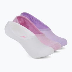 Skarpety damskie SKECHERS Non Terry No Show Liner 3. Białe skarpety damskie Skechers, z aplikacjami, z elastanu. Za 29.99 zł.