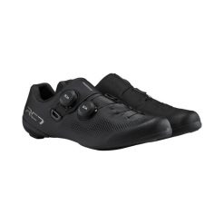 Buty szosowe męskie Shimano SH-RC703. Czarne buty sportowe męskie Shimano, bez zapięcia, rowerowe. Za 957.50 zł.