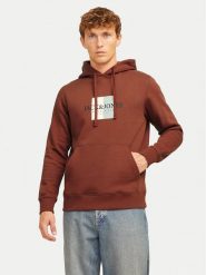 Jack & Jones Bluza 12262513 Brązowy Regular Fit. Brązowe bluzy męskie Jack & Jones, m, bez wzorów, z syntetyku, bez kaptura. Za 159.99 zł.