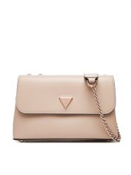 Guess Torebka Daryna II HWVG72 08200 Beżowy. Brązowe torebki do ręki damskie Guess, z aplikacjami, ze skóry, bez dodatków. Za 359.99 zł.