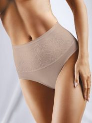 Figi Model Floris-Fit BBL 069 Beige - Babell. Brązowe figi damskie Babell, l, bez wzorów, z elastanu. Za 93.44 zł.