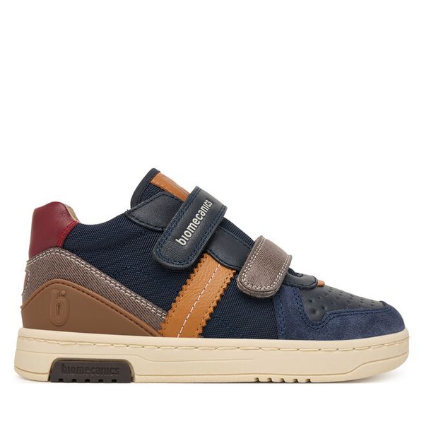 Sneakersy Biomecanics. Niebieskie trampki i tenisówki chłopięce Biomecanics, bez wzorów, bez zapięcia. Za 300.99 zł.