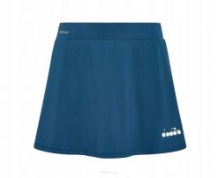 Spódniczka tenisowa Diadora Skirt Icon. Niebieskie spódnice damskie Diadora, l, bez wzorów, z dżerseju, dopasowane. Za 168.99 zł.
