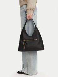 LOVE MOSCHINO Torebka JC4223PP0PKG0000 Czarny. Czarne torebki do ręki damskie Love Moschino, bez wzorów, ze skóry, bez dodatków. Za 949.99 zł.