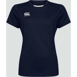 Koszulka damska Canterbury Club Dry. Niebieskie koszulki sportowe damskie CANTERBURY, bez wzorów, sportowe, bez kołnierzyka. Za 213.00 zł.