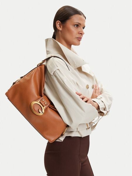 Guess Torebka Camden HWBB93 08180 Brązowy. Brązowe torebki do ręki damskie Guess, z aplikacjami, bez dodatków. Za 674.99 zł.