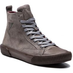 Trampki GUESS - FMBLK4 SUE12 ASH. Szare trampki męskie Guess, z gumy. Za 559.00 zł.