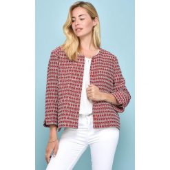 Kardigan w kolorze bordowym. Czerwone kardigany damskie marki Gerard Darel, bez wzorów. W wyprzedaży za 351.95 zł.