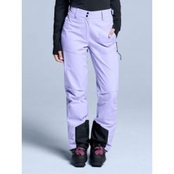 Spodnie narciarskie - Damskie - Hardshell - Freeride 3L - liliowe. Brązowe kurtki snowboardowe damskie POEDERBAAS, l, bez wzorów, z hardshellu. Za 1,219.32 zł.