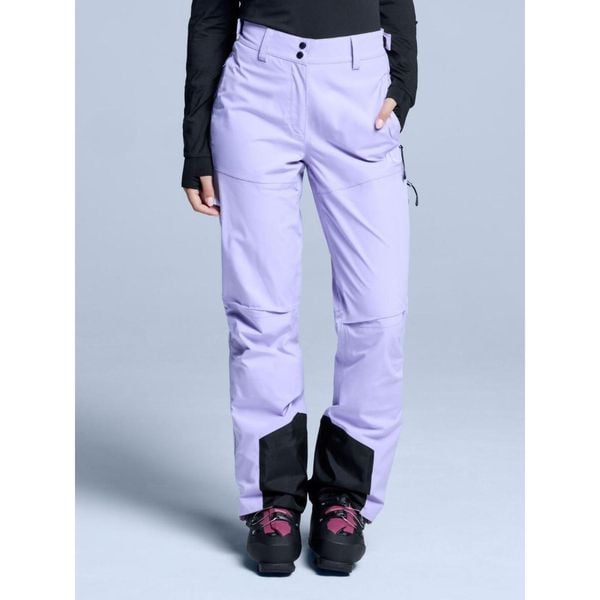 Spodnie narciarskie - Damskie - Hardshell - Freeride 3L - liliowe. Brązowe spodnie materiałowe damskie POEDERBAAS, l, bez wzorów, z hardshellu, narciarskie. Za 1,219.32 zł.