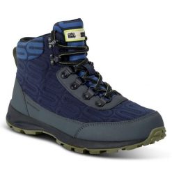 Buty trekkingowe z nadrukiem dla kobiet Regatta Orla Kiely. Niebieskie trekkingi damskie Regatta, trekkingowe. Za 394.00 zł.