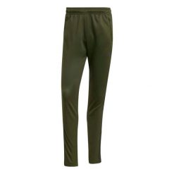 Spodnie dresowe adidas Train Essentials 3-Stripes. Zielone buty sportowe męskie Adidas, bez wzorów, z dresówki, na fitness i siłownię. Za 221.00 zł.