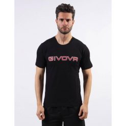 T-shirt Givova Spot bawełniany czarny 3XL. Czarne koszulki sportowe męskie Givova, m, bez wzorów, z bawełny, bez kołnierzyka, bez ramiączek. Za 130.99 zł.