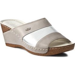 Klapki WALDI - 693 Szary Jasny/Srebrny. Klapki damskie marki bonprix. Za 149.00 zł.