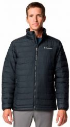 Męska kurtka sportowa Columbia Powder Lite II Czarny - XL. Czarne kurtki męskie Columbia, m, bez wzorów, sportowe, bez kaptura. Za 390.89 zł.