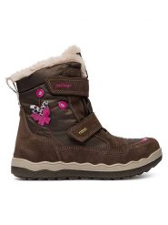 Primigi Śniegowce GORE-TEX 2380711 D Brązowy. Brązowe śniegowce dziewczęce Primigi, z gore-texu, bez zapięcia. Za 439.99 zł.