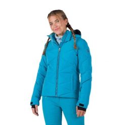 Kurtka Narciarska Rossignol damska W Staci pearly JKT turkusowa. Niebieskie kurtki damskie Rossignol, na zimę, l, bez wzorów, bez kaptura. W wyprzedaży za 840.65 zł.