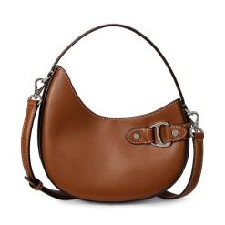 Torebka LAUREN RALPH LAUREN. Brązowe torebki do ręki damskie Lauren Ralph Lauren, bez wzorów, klasyczne, bez dodatków. Za 1,039.00 zł.