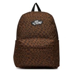 Plecak Vans. Brązowe plecaki damskie Vans, bez wzorów, sportowe. Za 139.99 zł.