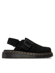 Dr. Martens Sandały Jorge Ii 31563001 Czarny. Czarne sandały damskie Dr. Martens, bez wzorów, ze skóry, bez obcasa, na płaskiej podeszwie, bez zapięcia. Za 449.99 zł.