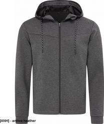 Stedman SST5840 - Bluza męska z kapturem SST5840. - anthra heather 2XL. Brązowe bluzy męskie Stedman, m, bez wzorów, z kapturem. Za 311.17 zł.