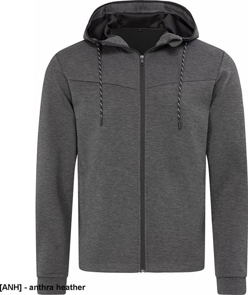 Stedman SST5840 - Bluza męska z kapturem SST5840. - heather antracytowy M. Brązowe bluzy męskie Stedman, m, bez wzorów, z kapturem. Za 312.87 zł.