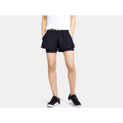 Spodnie do biegania damskie Under Armour Play UP 2IN1. Białe spodnie sportowe damskie Under Armour, m, bez wzorów, z materiału, do biegania. Za 258.00 zł.