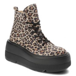 Brązowe Botki Armodo Modne Obuwie Damskie Na Platformie Premium. Czarne botki damskie Armodo, na wiosnę, z dzianiny, bez obcasa, na obcasie, bez zapięcia. Za 369.00 zł.